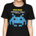 Arcade Periodic Table Women's Apparel - Adult & Kids T-Shirts, Sweatshirts & Hoodies apparel design preview 1
