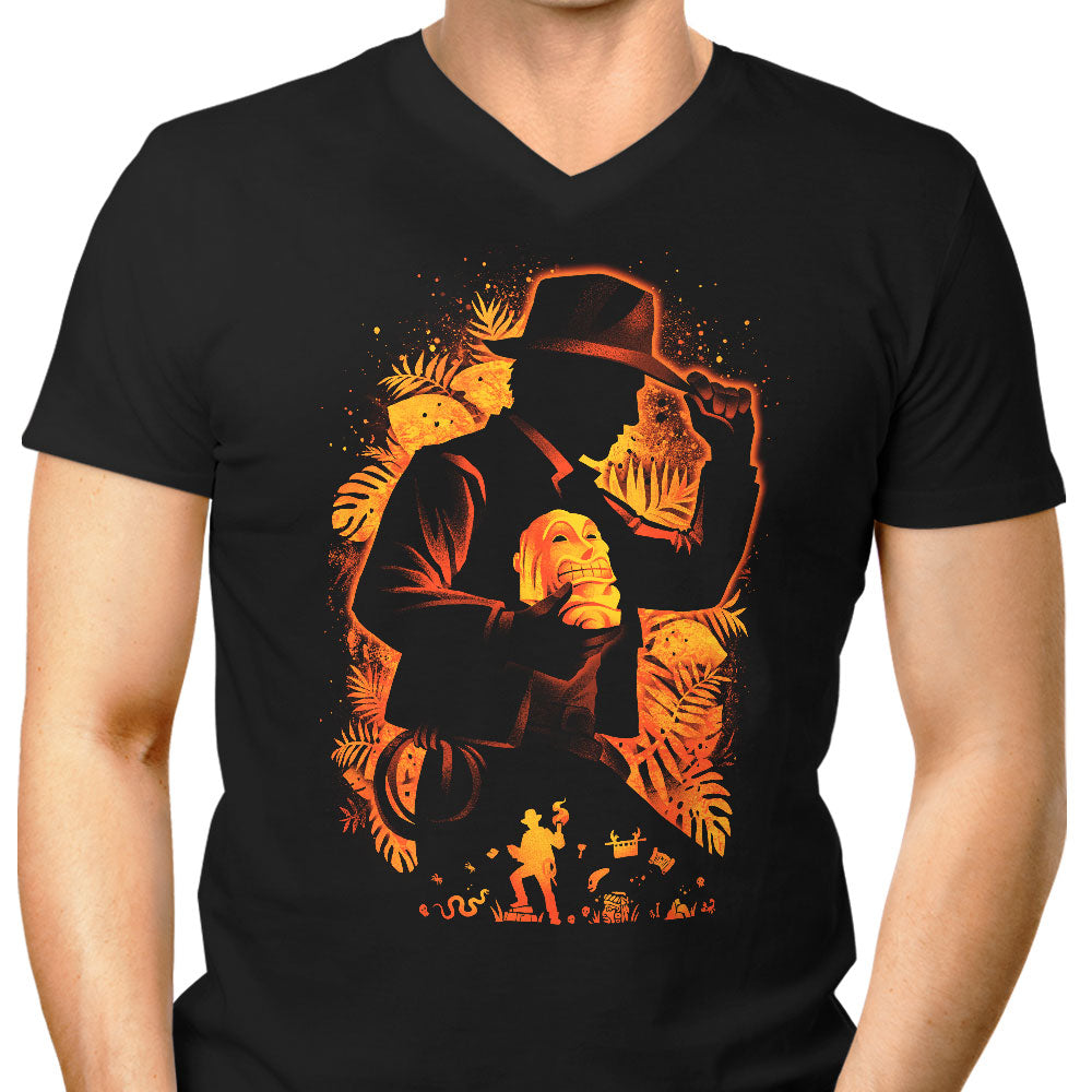 Archaeologist of Mythological Artifacts Men's V-Neck - Adult & Kids T-Shirts, Sweatshirts & Hoodies apparel design preview 1