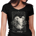 Aries (Edu.Ely) Women's V-Neck - Adult & Kids T-Shirts, Sweatshirts & Hoodies apparel design preview 1