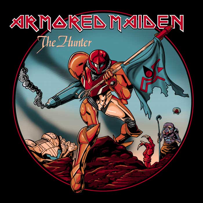 Armored Maiden Coasters - Adult & Kids T-Shirts, Sweatshirts & Hoodies apparel design preview 1