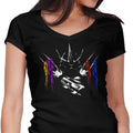 Armored Savagery Women's V-Neck - Adult & Kids T-Shirts, Sweatshirts & Hoodies apparel design preview 1