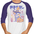 Artsy Mage 3/4 Sleeve Raglan - Adult & Kids T-Shirts, Sweatshirts & Hoodies apparel design preview 1