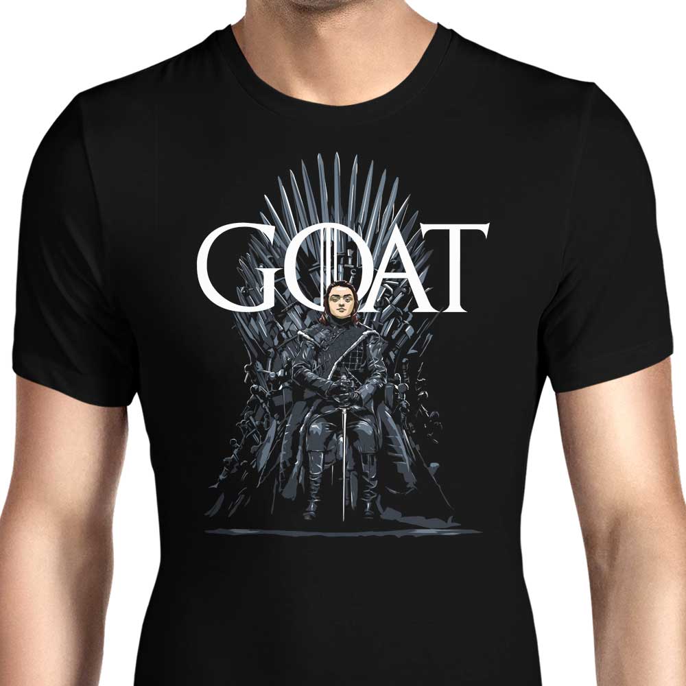 Arya the GOAT Men's Apparel - Adult & Kids T-Shirts, Sweatshirts & Hoodies apparel design preview 1