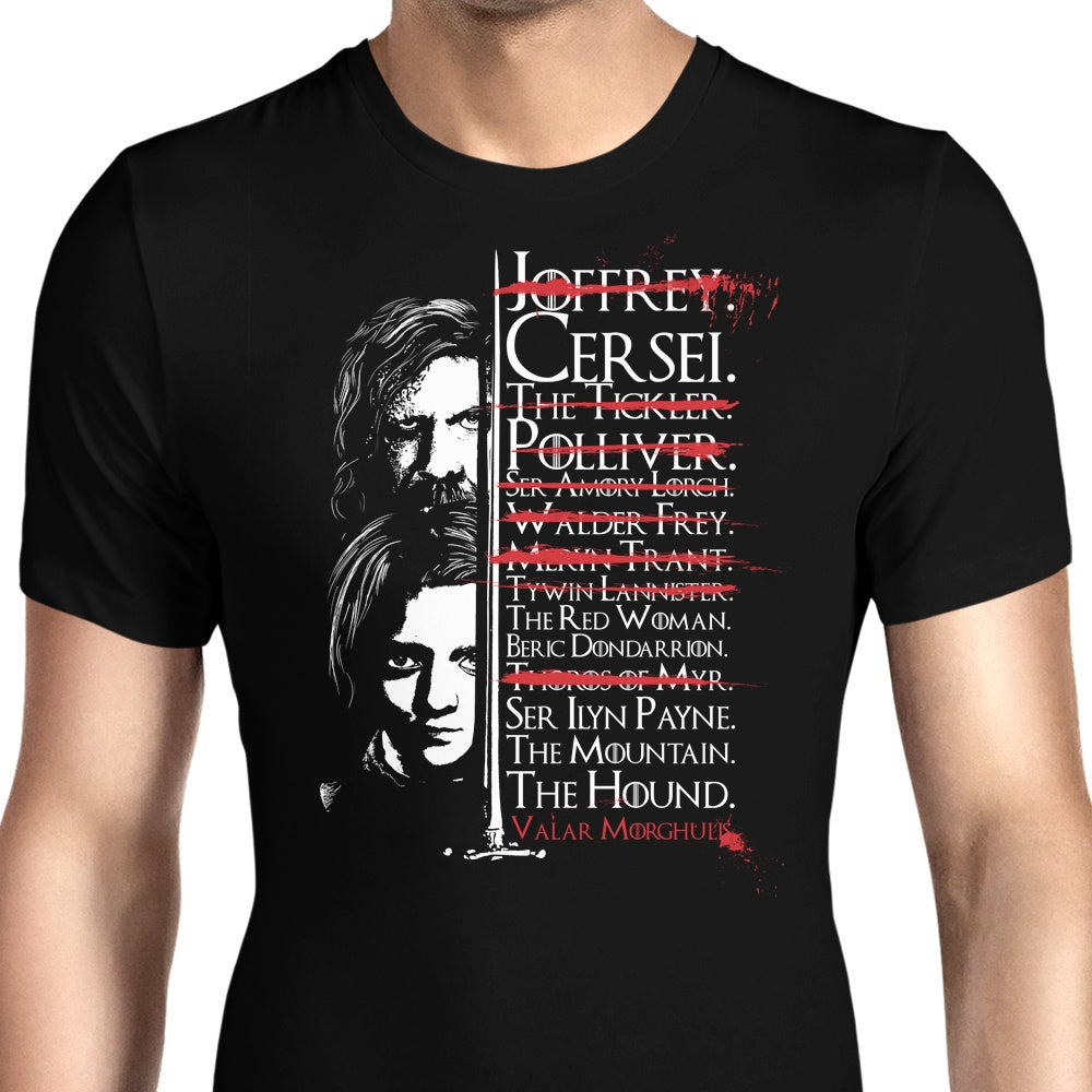 Arya's Prayer Men's Apparel - Adult & Kids T-Shirts, Sweatshirts & Hoodies apparel design preview 1