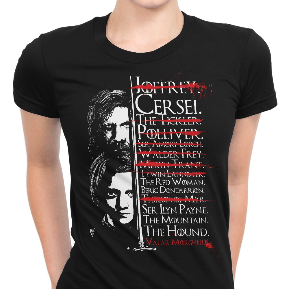 Arya's Prayer Women's Apparel - Adult & Kids T-Shirts, Sweatshirts & Hoodies apparel design preview 1