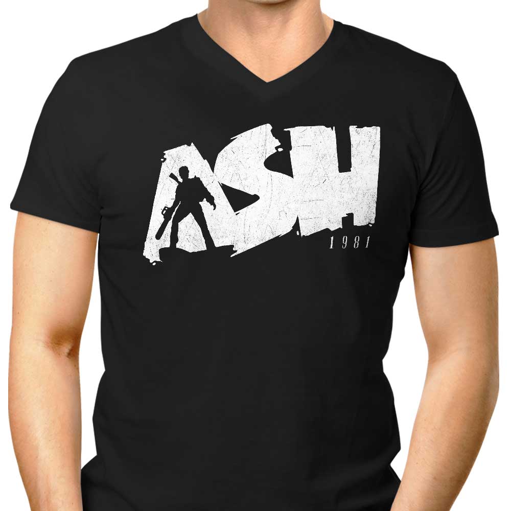 Ash 1981 Men's V-Neck - Adult & Kids T-Shirts, Sweatshirts & Hoodies apparel design preview 1