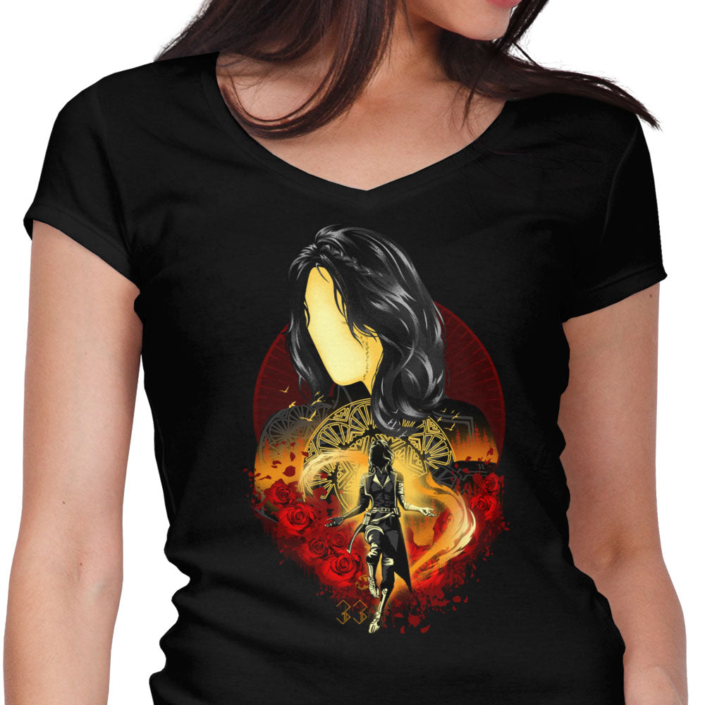 Ashwake Women's V-Neck - Adult & Kids T-Shirts, Sweatshirts & Hoodies apparel design preview 1