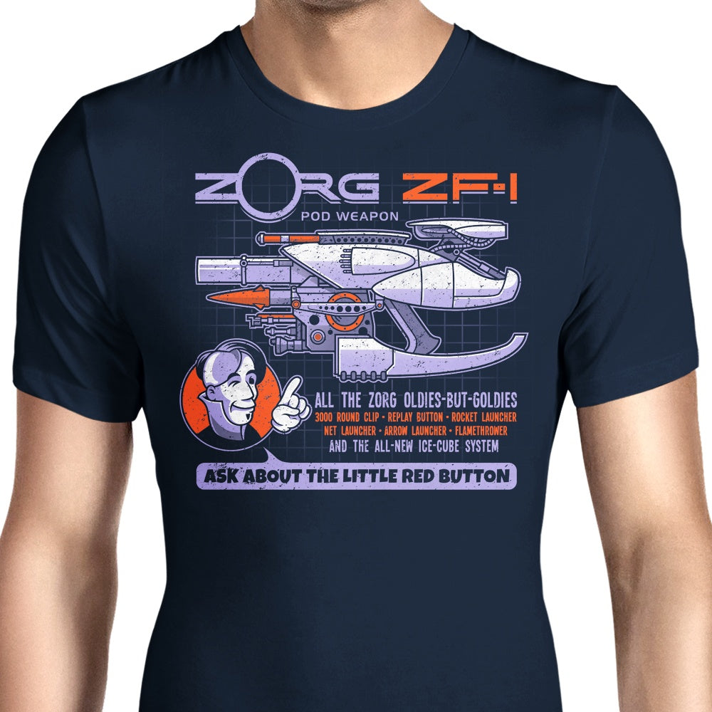 Ask About the Little Red Button Men's Apparel - Adult & Kids T-Shirts, Sweatshirts & Hoodies apparel design preview 1