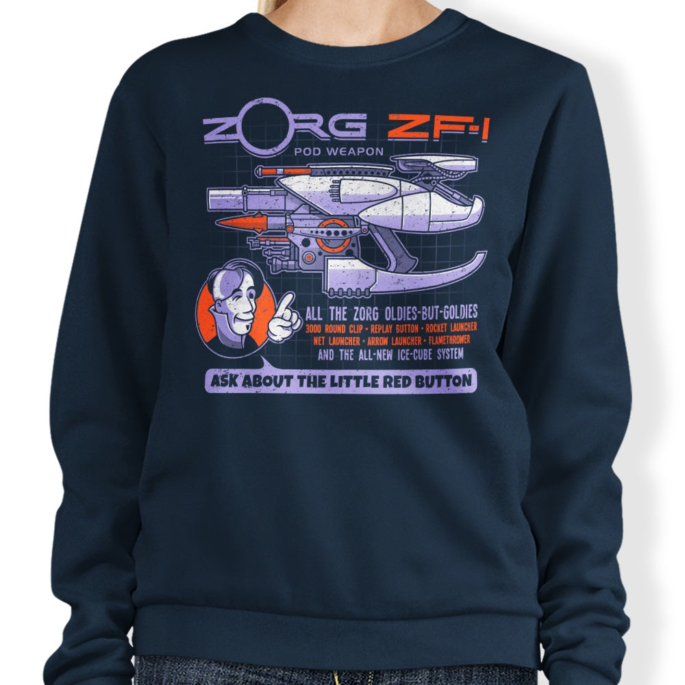 Ask About the Little Red Button - Adult & Kids T-Shirts, Sweatshirts & Hoodies apparel design preview 1