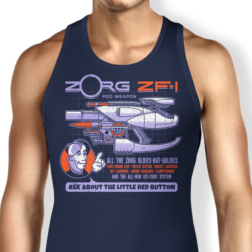 Ask About the Little Red Button Tank Top - Adult & Kids T-Shirts, Sweatshirts & Hoodies apparel design preview 1