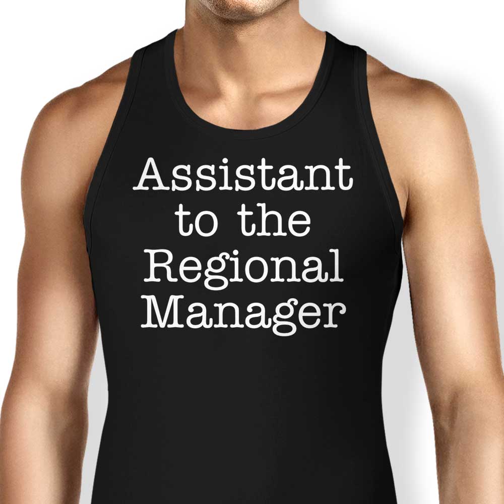 Assistant to the Regional Manager Tank Top - Adult & Kids T-Shirts, Sweatshirts & Hoodies apparel design preview 1