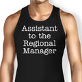 Assistant to the Regional Manager Tank Top - Adult & Kids T-Shirts, Sweatshirts & Hoodies apparel design preview 1