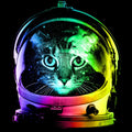Astronaut Cat Coasters - Adult & Kids T-Shirts, Sweatshirts & Hoodies apparel design preview 1