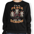 At Peace With My Demons - Adult & Kids T-Shirts, Sweatshirts & Hoodies apparel design preview 1