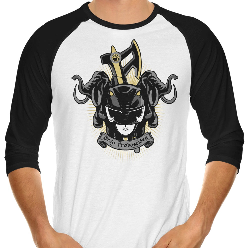 Ater Ordo Proboscidea 3/4 Sleeve Raglan - Adult & Kids T-Shirts, Sweatshirts & Hoodies apparel design preview 1