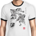 Attack of the Space Pirates Ringer - Adult & Kids T-Shirts, Sweatshirts & Hoodies apparel design preview 1