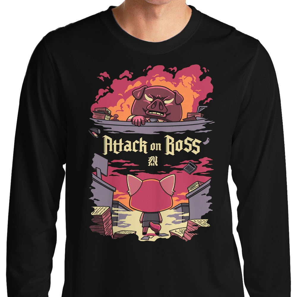 Attack on Boss - Adult & Kids T-Shirts, Sweatshirts & Hoodies apparel design preview 1