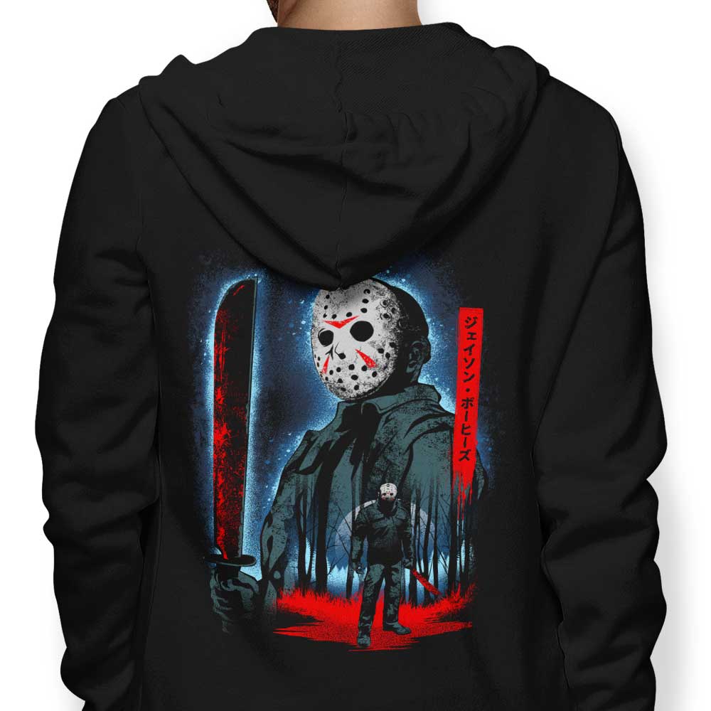 Attack on Crystal Lake - Adult & Kids T-Shirts, Sweatshirts & Hoodies apparel design preview 1