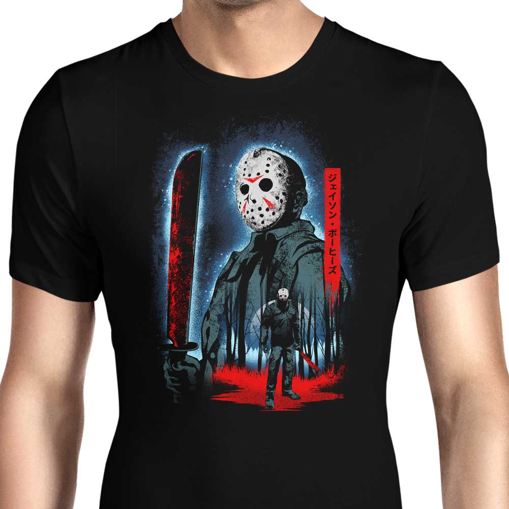 Attack on Crystal Lake Men's Apparel - Adult & Kids T-Shirts, Sweatshirts & Hoodies apparel design preview 1