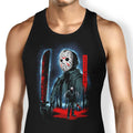 Attack on Crystal Lake Tank Top - Adult & Kids T-Shirts, Sweatshirts & Hoodies apparel design preview 1