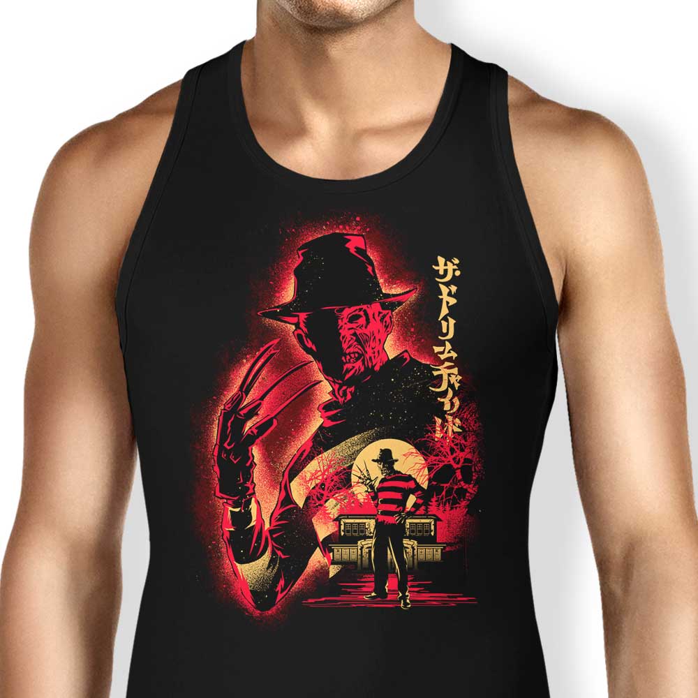 Attack on Elm St. Tank Top - Adult & Kids T-Shirts, Sweatshirts & Hoodies apparel design preview 1