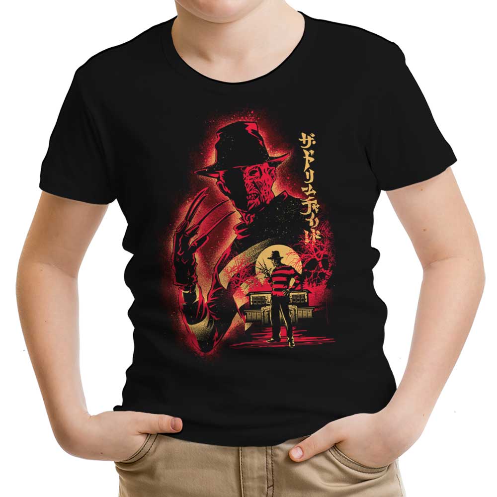 Attack on Elm St. Youth Apparel - Adult & Kids T-Shirts, Sweatshirts & Hoodies apparel design preview 1