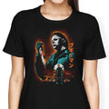 Attack on Haddonfield Women's Apparel - Adult & Kids T-Shirts, Sweatshirts & Hoodies apparel design preview 1