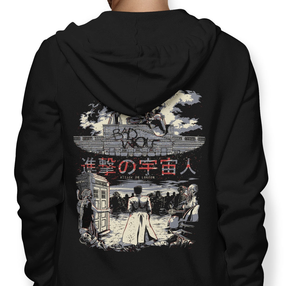Attack on London - Adult & Kids T-Shirts, Sweatshirts & Hoodies apparel design preview 1