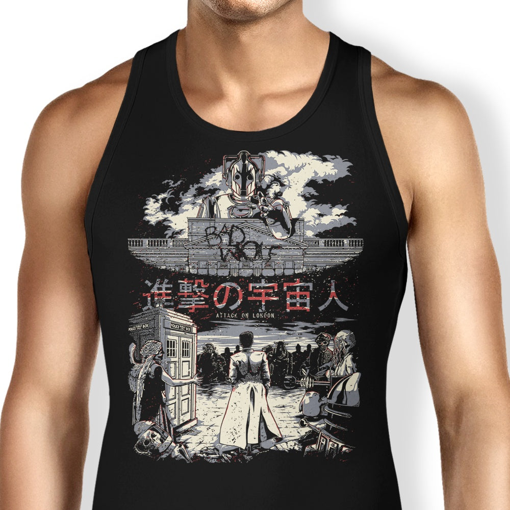 Attack on London Tank Top - Adult & Kids T-Shirts, Sweatshirts & Hoodies apparel design preview 1