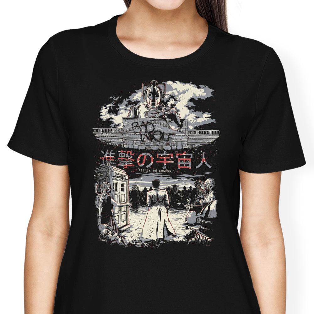 Attack on London Women's Apparel - Adult & Kids T-Shirts, Sweatshirts & Hoodies apparel design preview 2