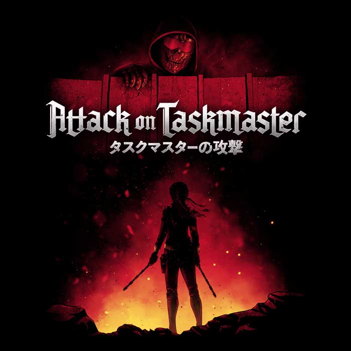 Attack on Taskmaster Men's Apparel - Adult & Kids T-Shirts, Sweatshirts & Hoodies apparel design preview 2