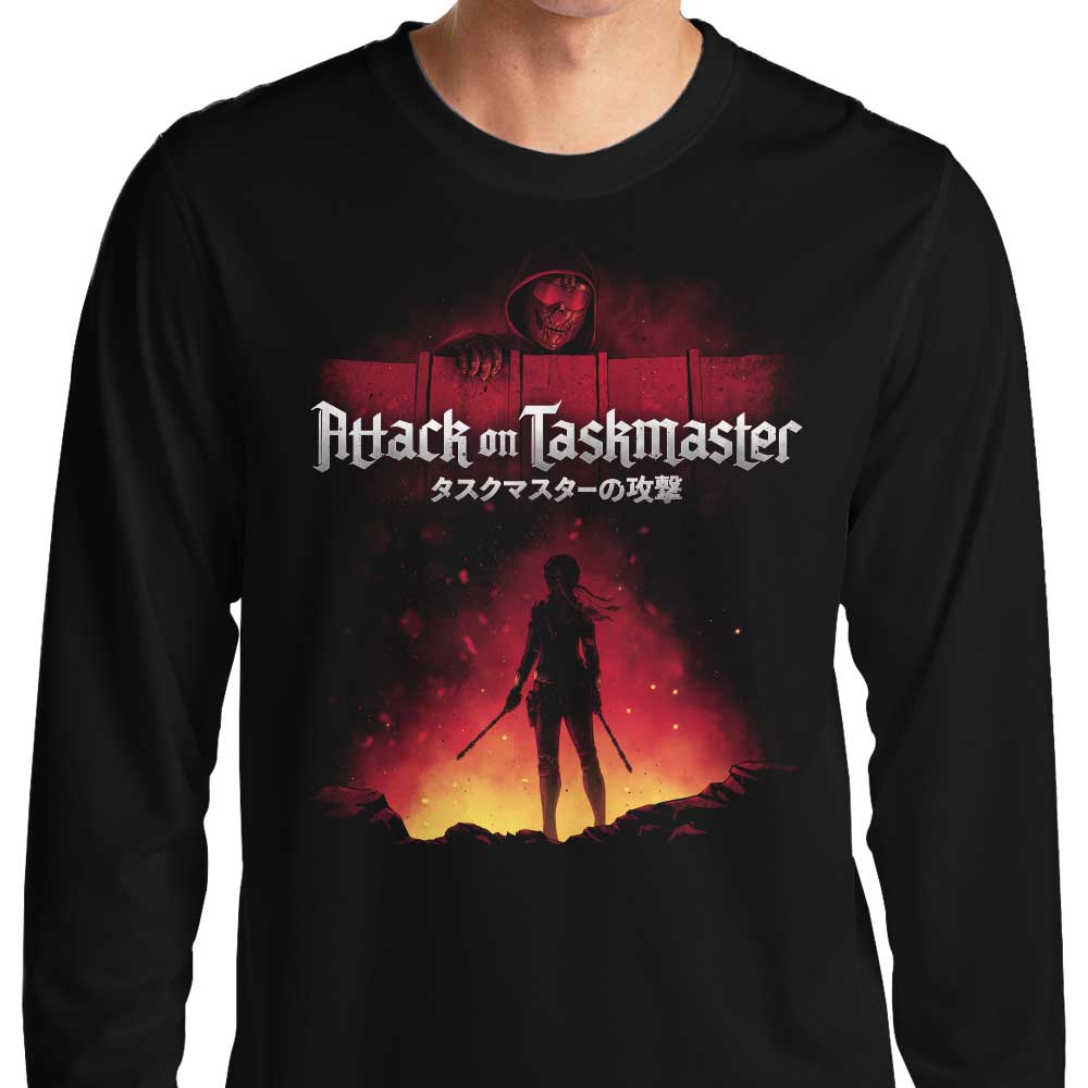 Attack on Taskmaster - Adult & Kids T-Shirts, Sweatshirts & Hoodies apparel design preview 1