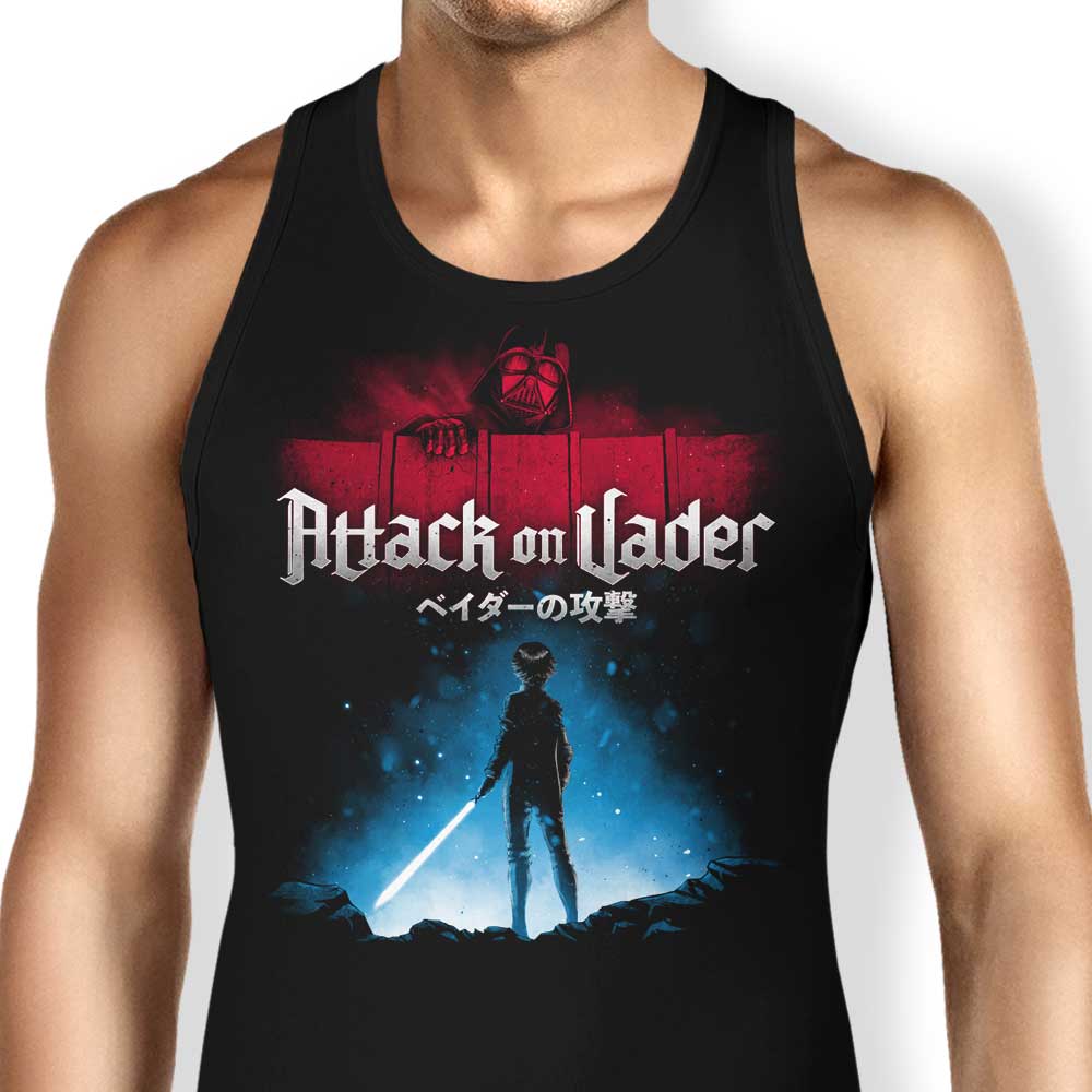 Attack on Vader Tank Top - Adult & Kids T-Shirts, Sweatshirts & Hoodies apparel design preview 1