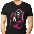 Attack on Woodsboro Men's V-Neck - Adult & Kids T-Shirts, Sweatshirts & Hoodies apparel design preview 1