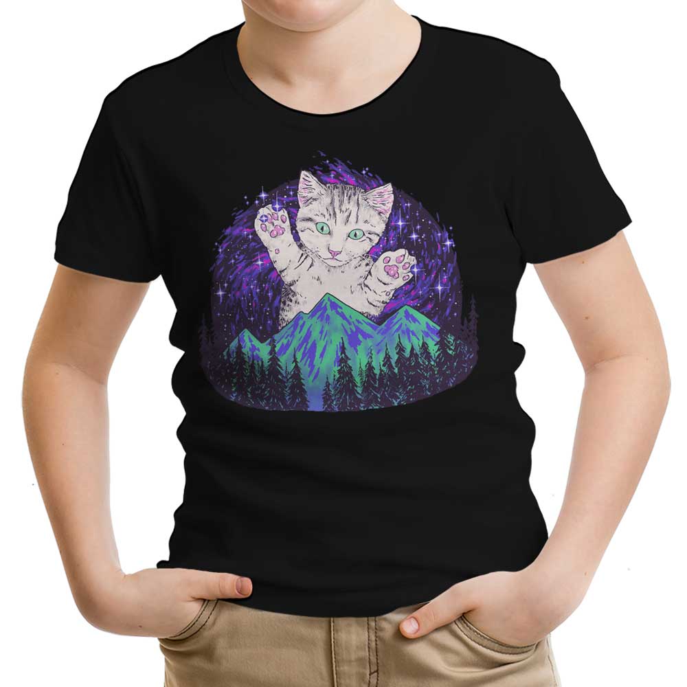 Aurora Meowalis Youth Apparel - Adult & Kids T-Shirts, Sweatshirts & Hoodies apparel design preview 1