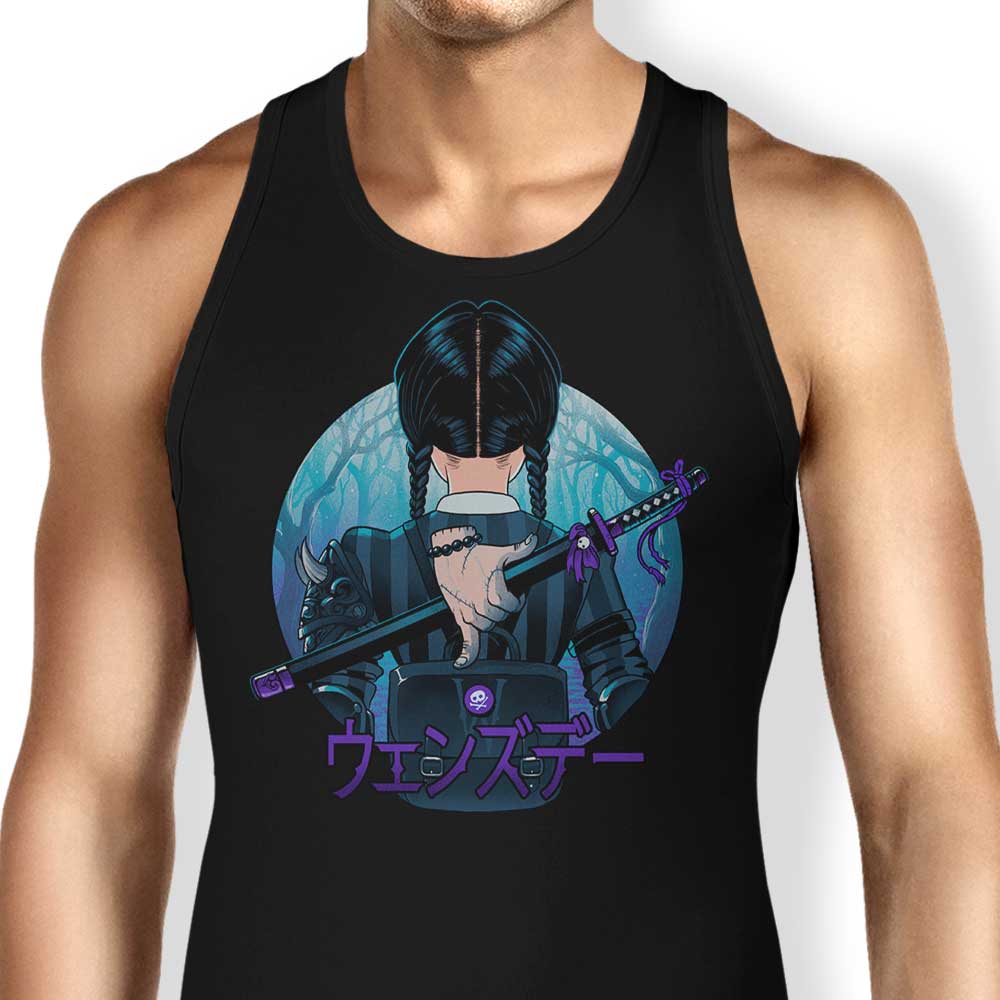 Autumn Raven Tank Top - Adult & Kids T-Shirts, Sweatshirts & Hoodies apparel design preview 1