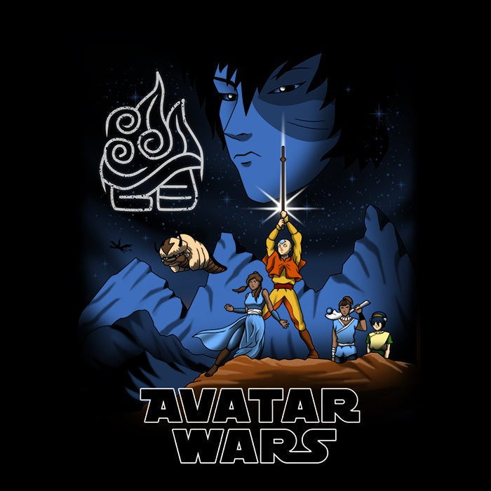 Avatar Wars Coasters - Adult & Kids T-Shirts, Sweatshirts & Hoodies apparel design preview 1