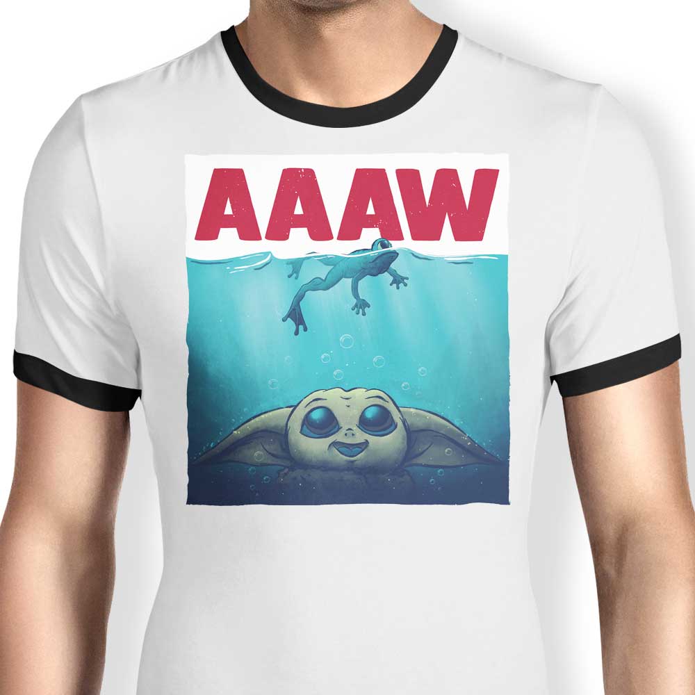 Aww Child Ringer - Adult & Kids T-Shirts, Sweatshirts & Hoodies apparel design preview 1