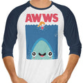 Awws 3/4 Sleeve Raglan - Adult & Kids T-Shirts, Sweatshirts & Hoodies apparel design preview 1