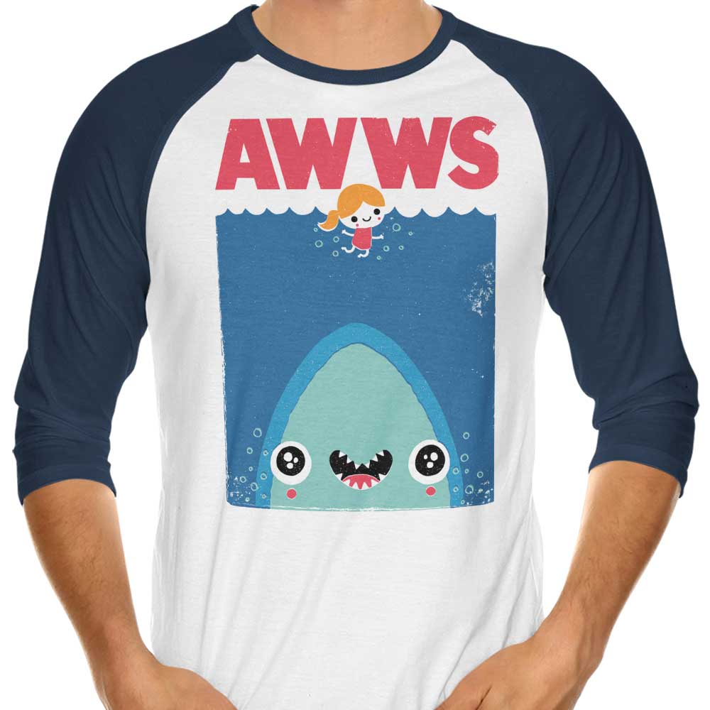 Awws 3/4 Sleeve Raglan - Adult & Kids T-Shirts, Sweatshirts & Hoodies apparel design preview 1