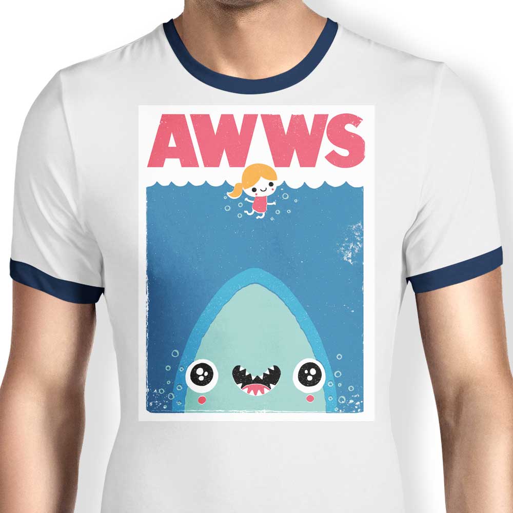 Awws Ringer - Adult & Kids T-Shirts, Sweatshirts & Hoodies apparel design preview 1