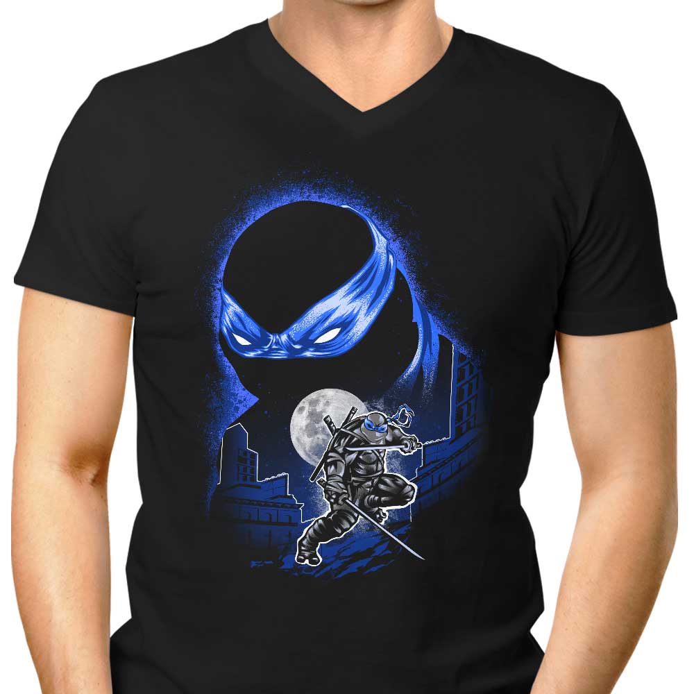 Azure Blades Men's V-Neck - Adult & Kids T-Shirts, Sweatshirts & Hoodies apparel design preview 1