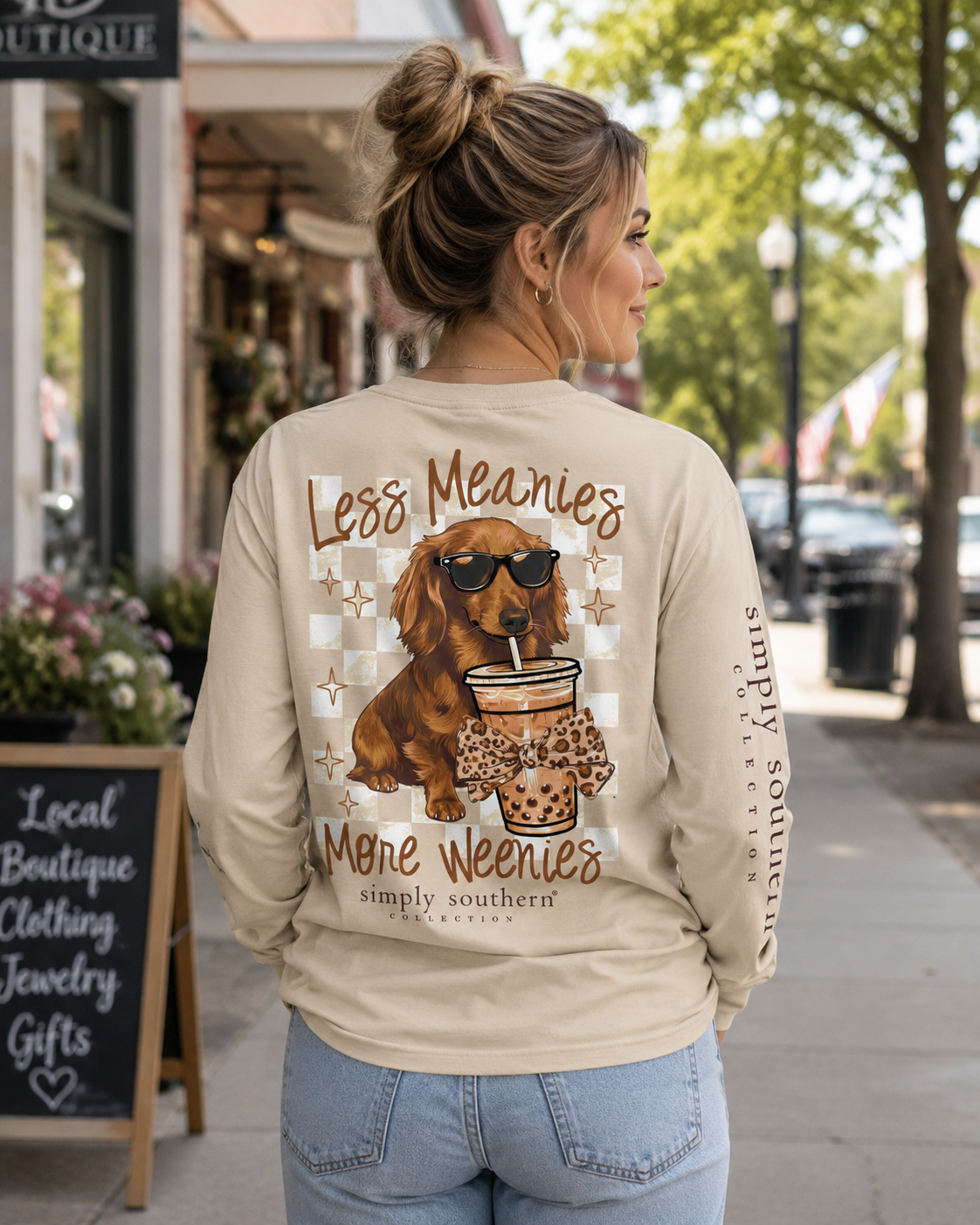 Simply Southern More Weenies Dog - Adult & Kids T-Shirts, Sweatshirts & Hoodies apparel design preview 1