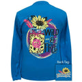 Girlie Girl Originals Wild Free Sunflower - Adult & Kids T-Shirts, Sweatshirts & Hoodies apparel design preview 1