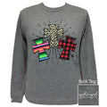 Girlie Girl Originals Preppy Pattern Crosses - Adult & Kids T-Shirts, Sweatshirts & Hoodies apparel design preview 1