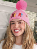 Simply Southern 0224 Preppy Letter Holiday Beanie Hat - Adult & Kids T-Shirts, Sweatshirts & Hoodies apparel design preview 1
