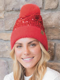 Simply Southern Preppy Solid Sequins Beanie Hat - Adult & Kids T-Shirts, Sweatshirts & Hoodies apparel design preview 1