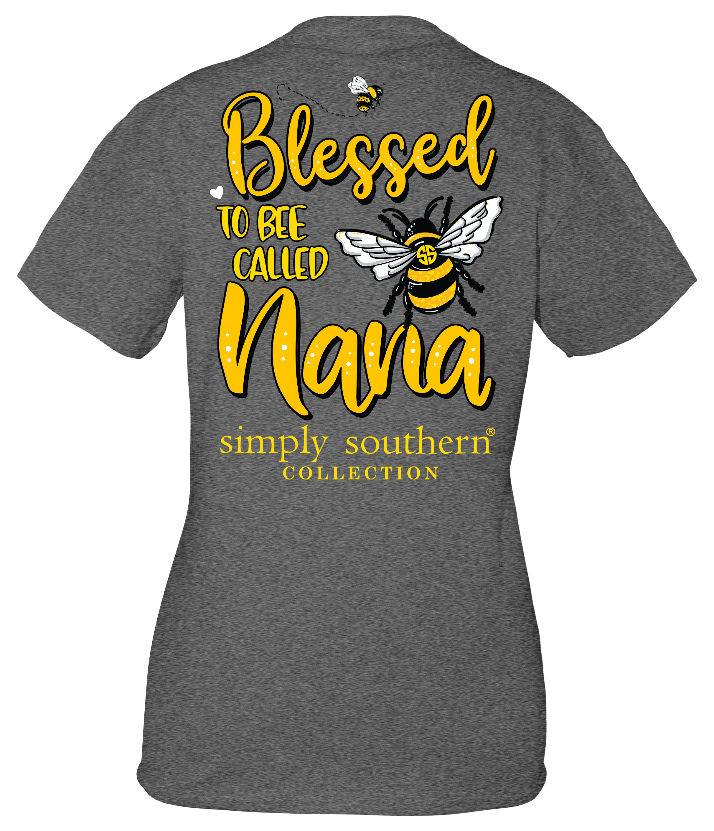 Simply Southern Preppy Blessed To Bee Called Nana - Adult & Kids T-Shirts, Sweatshirts & Hoodies apparel design preview 2