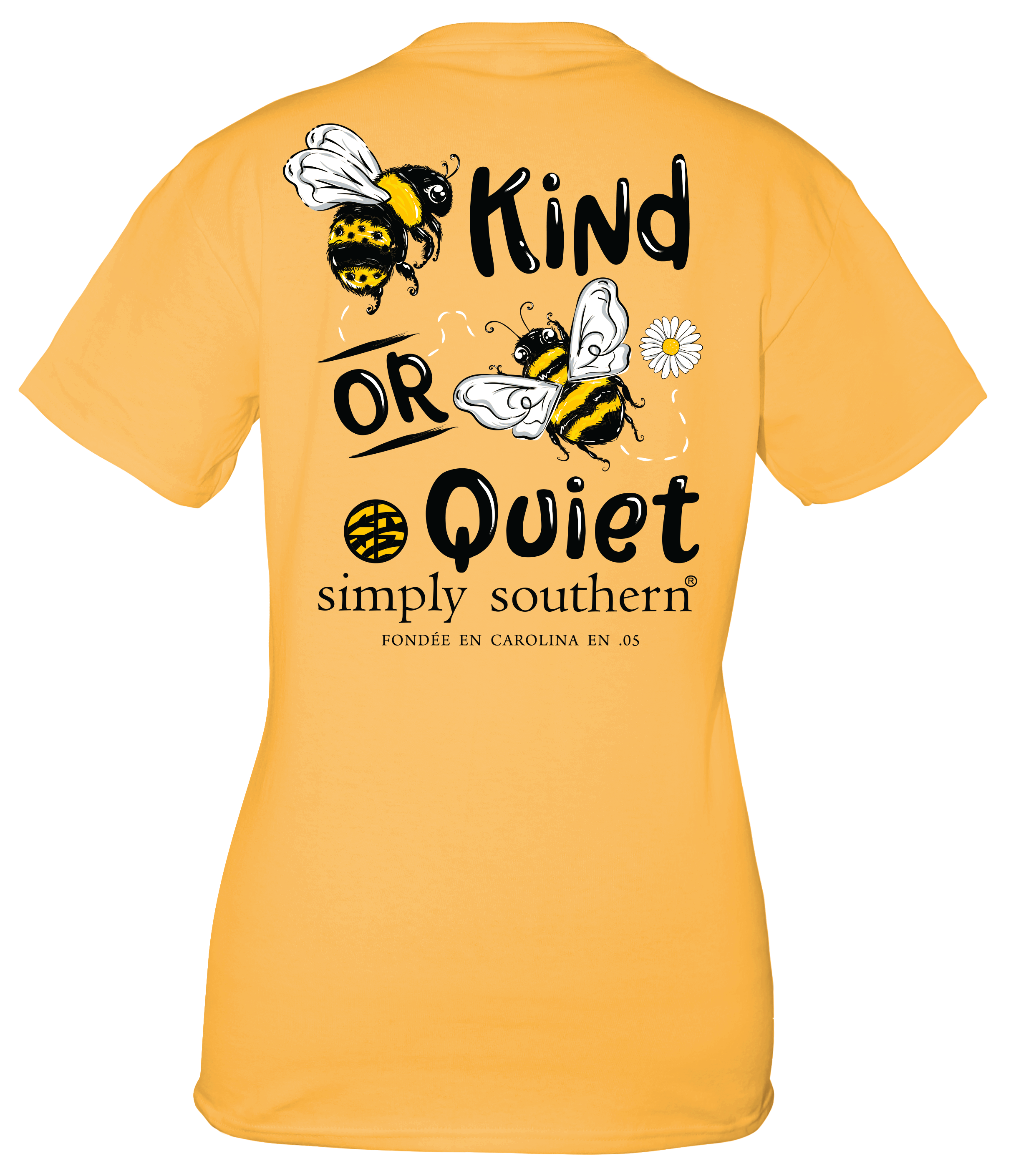SALE Simply Southern Preppy Bee Kind Or Quiet - Adult & Kids T-Shirts, Sweatshirts & Hoodies apparel design preview 2