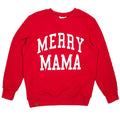 Simply Southern Merry Mama Mini Braid Holiday Sweater - Adult & Kids T-Shirts, Sweatshirts & Hoodies apparel design preview 1